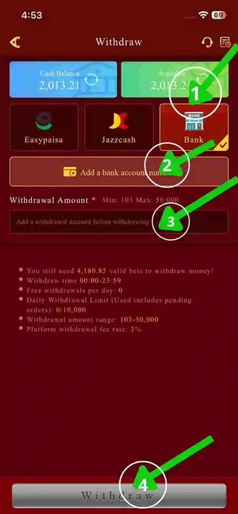 Y71 APK Withdraw