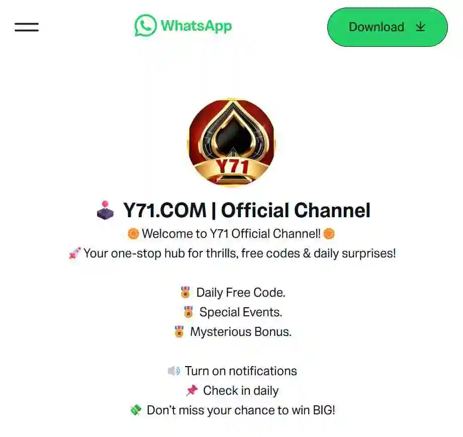 Y71 APK Redeem Code